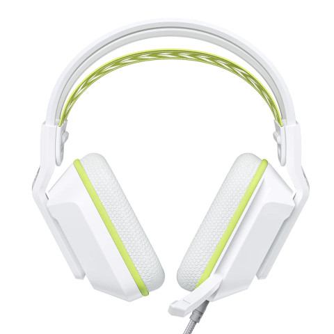 Onikuma X13 Vezetékes Gamer Fejhallgató RGB világítással - Fehér