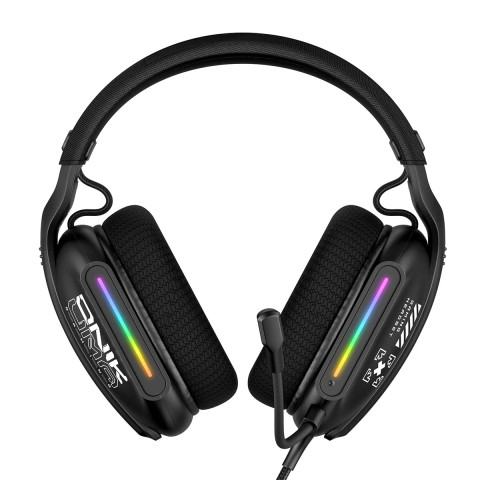 Onikuma X12 Vezetékes Gamer Fejhallgató RGB világítással