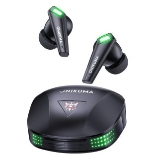 Onikuma T308 Bluetooth 5.3 TWS gamer fülhallgató, fekete