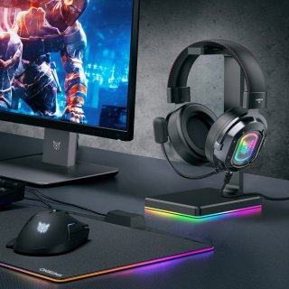 Onikuma K3 RGB Gaming headset - Fekete