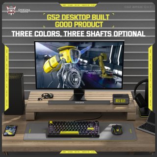 Onikuma G52 Gamer Billentyűzet - Fekete