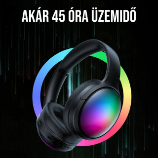 Onikuma B3 Vezeték nélküli Bluetooth Fejhallgató RGB világítással