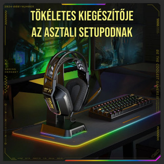 Onikuma X13 Vezetékes Gamer Fejhallgató RGB világítással - Fekete