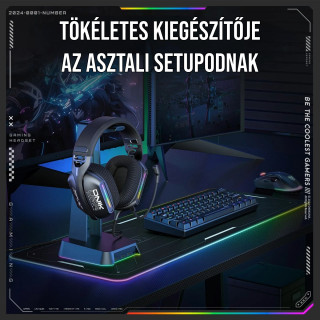 Onikuma X12 Vezetékes Gamer Fejhallgató RGB világítással