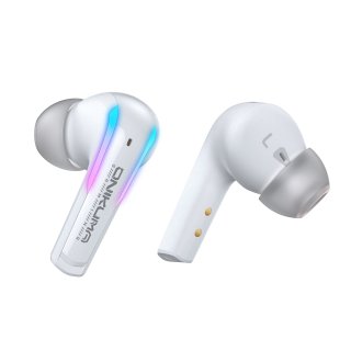 Onikuma T27 2,4 GHz és Bluetooth 5.3 TWS gamer fülhallgató, fehér