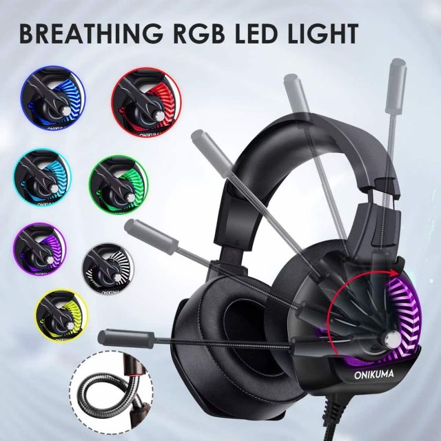 Onikuma K6 RGB Gamer Headset