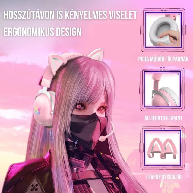 Onikuma X11 Gamer Headset - Cicafüles