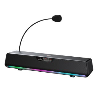 Onikuma L13 RGB Virtual 7.1 Soundbar Zajszűrős Mikrofonnal, bluetooth, Stereo, RGB, USB