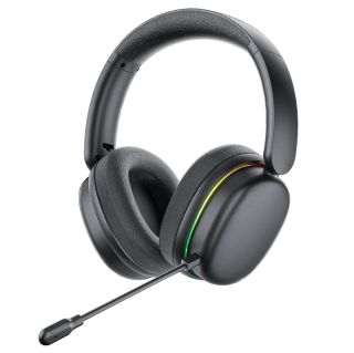 AULA G7 PRO 7.1 Tri-Mode Vezeték Nélküli Gamer Headset - Fekete, 7.1, Over-Ear, mikrofonos, RGB, USB, vezeték nélküli, wireless, bluetooth